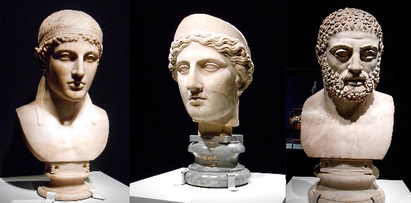 greek busts