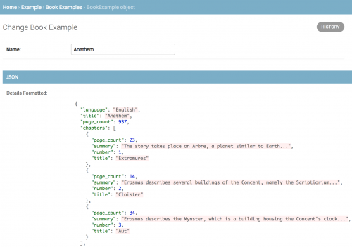 Django Tricks for Processing and Storing JSON | Laurence Gellert's Blog